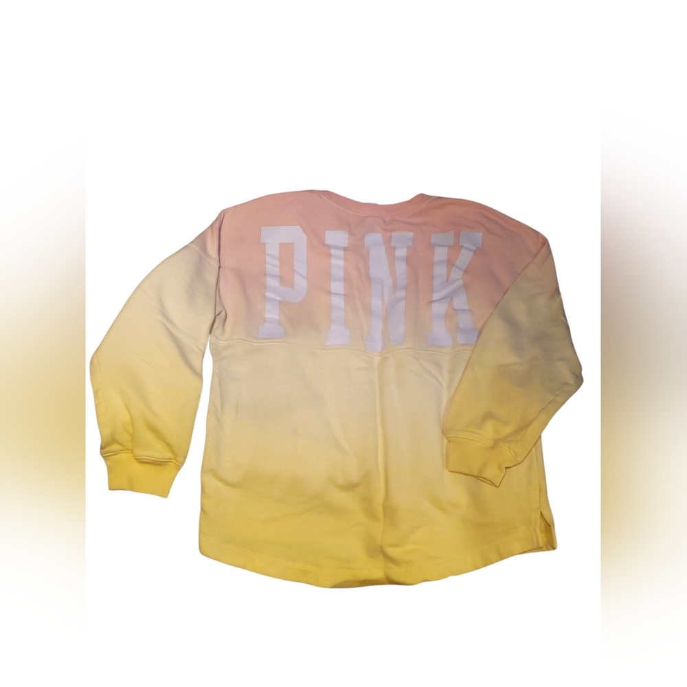 Victoria's Secret Pink Gradient Sweatshirt - Picture 6 of 8